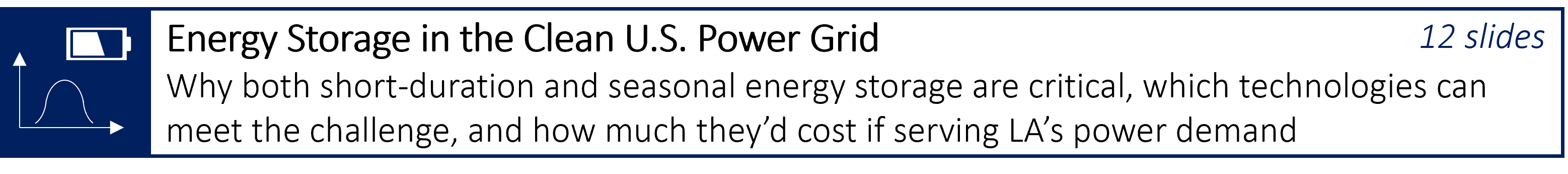 Banner - Energy Storage