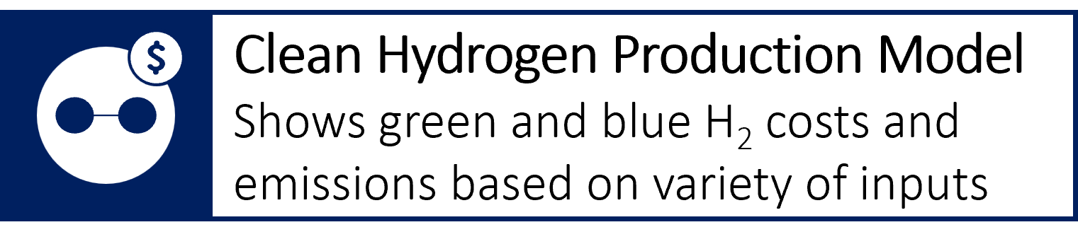 Mini banner - hydrogen model